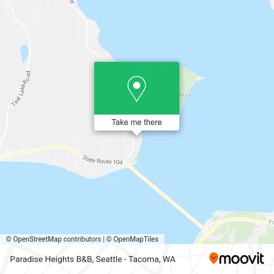 Mapa de Paradise Heights B&B