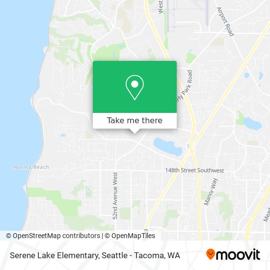 Mapa de Serene Lake Elementary