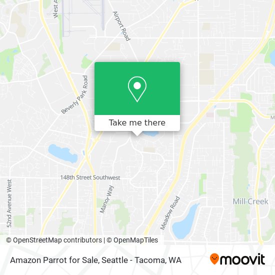 Amazon Parrot for Sale map