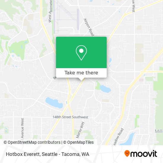 Hotbox Everett map