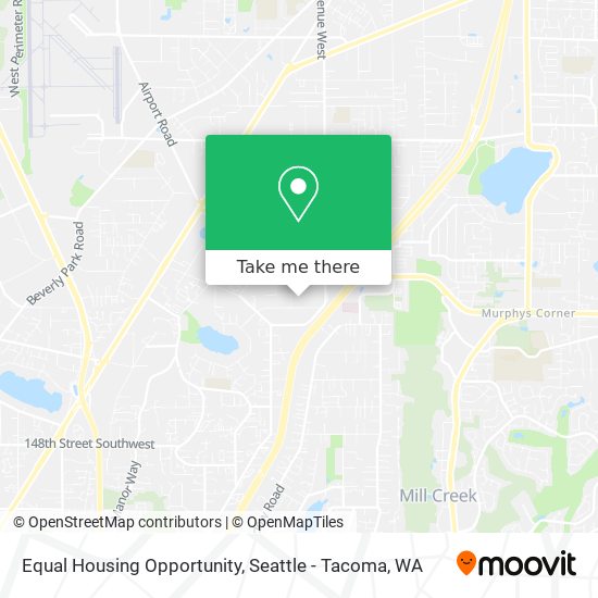 Mapa de Equal Housing Opportunity