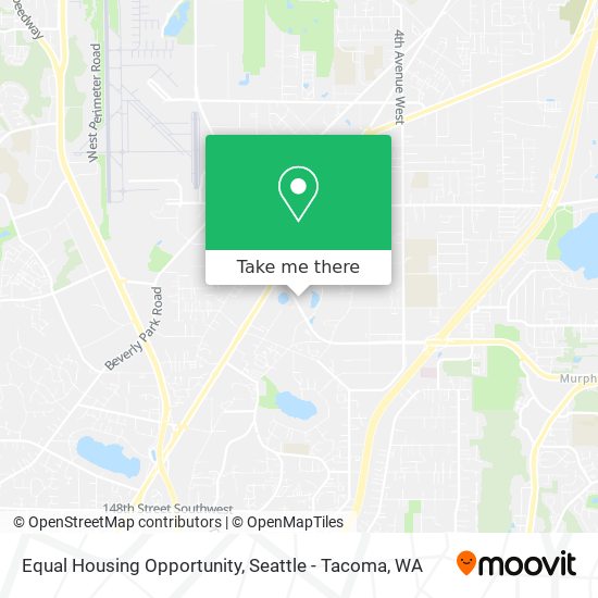 Mapa de Equal Housing Opportunity