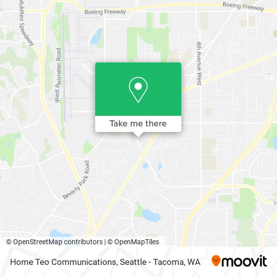 Home Teo Communications map