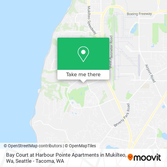 Bay Court at Harbour Pointe Apartments in Mukilteo, Wa map