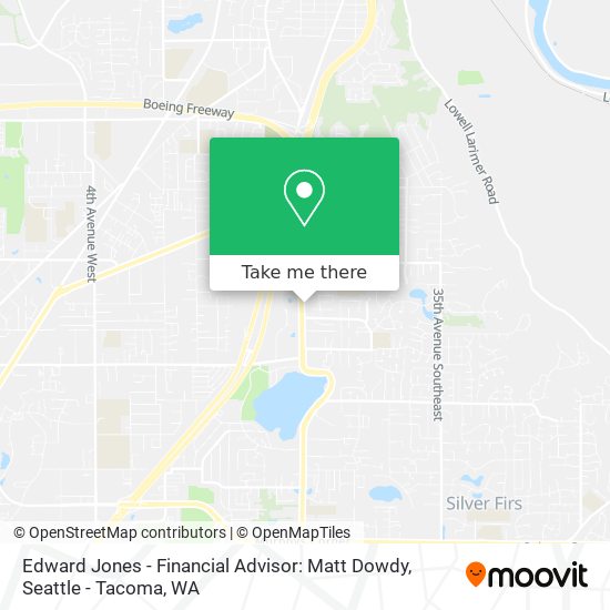 Mapa de Edward Jones - Financial Advisor: Matt Dowdy