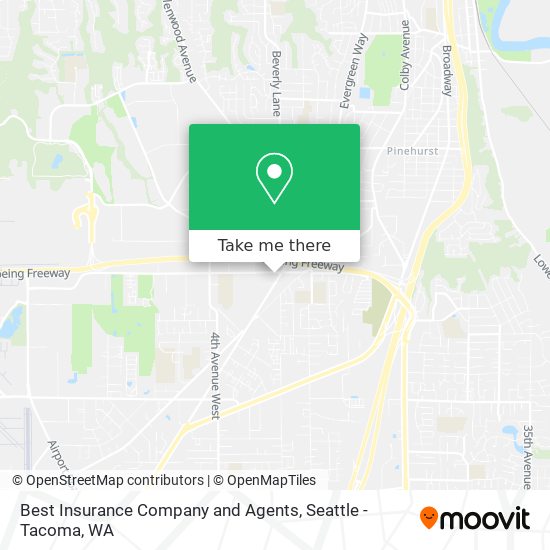 Mapa de Best Insurance Company and Agents