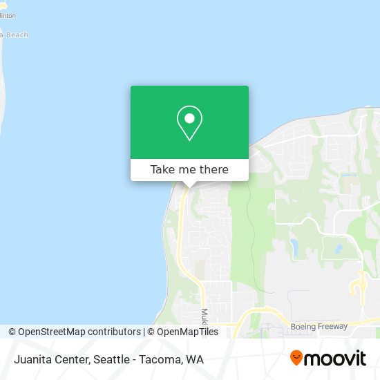 Juanita Center map