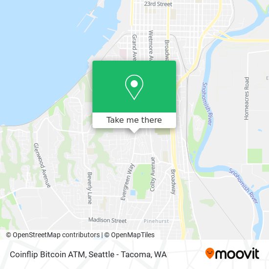 Mapa de Coinflip Bitcoin ATM