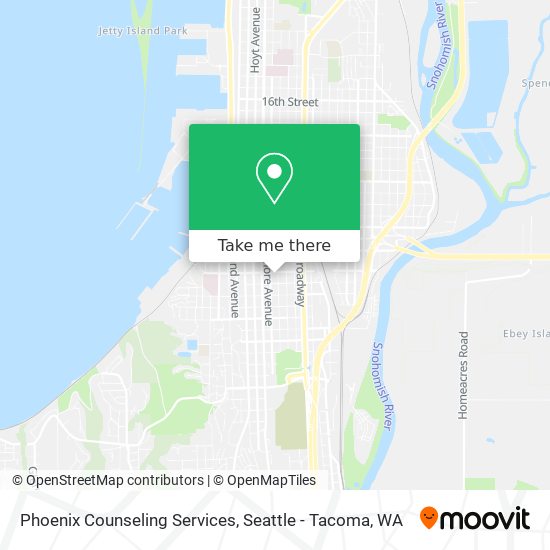 Mapa de Phoenix Counseling Services