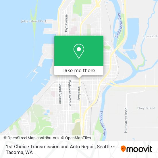 Mapa de 1st Choice Transmission and Auto Repair