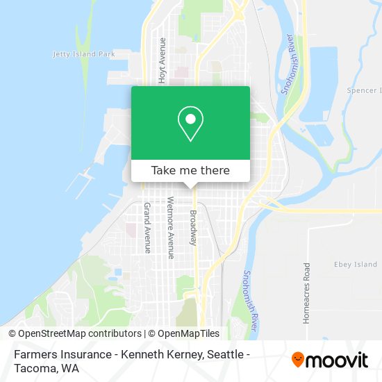 Mapa de Farmers Insurance - Kenneth Kerney