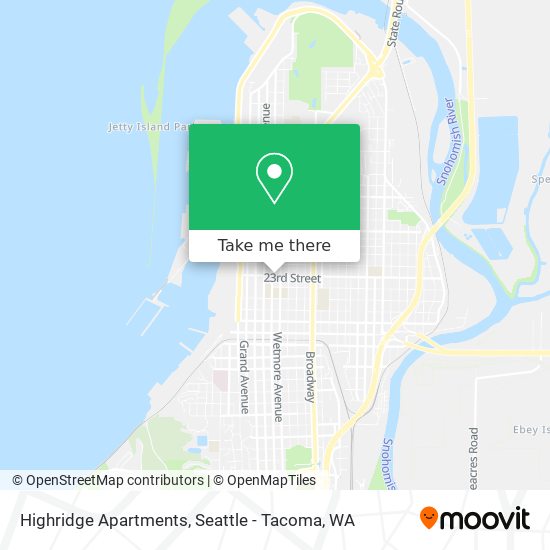 Highridge Apartments map