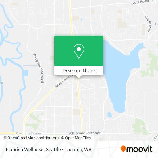 Flourish Wellness map