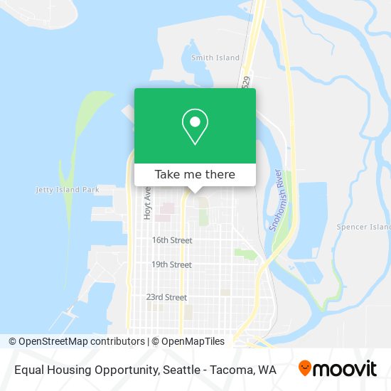 Equal Housing Opportunity map