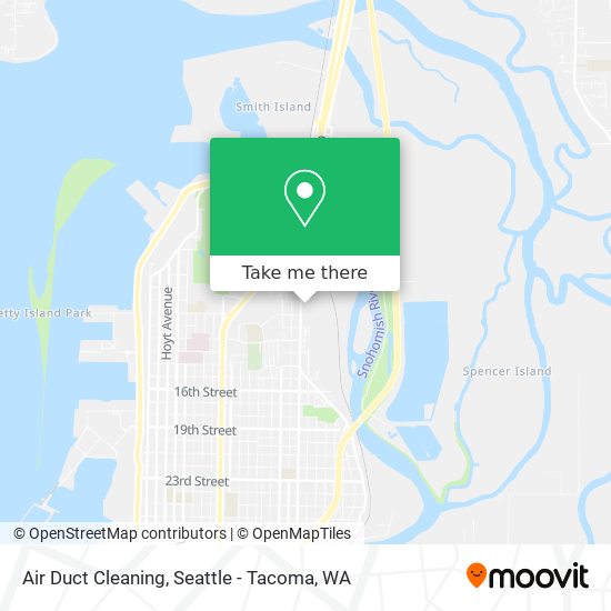 Mapa de Air Duct Cleaning