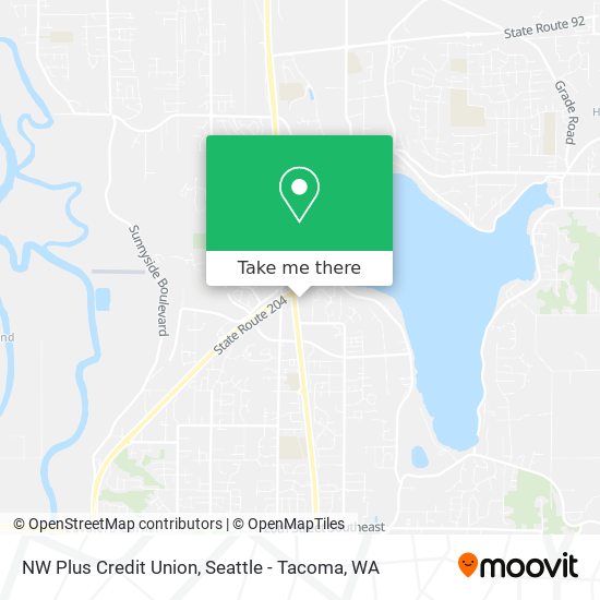 NW Plus Credit Union map