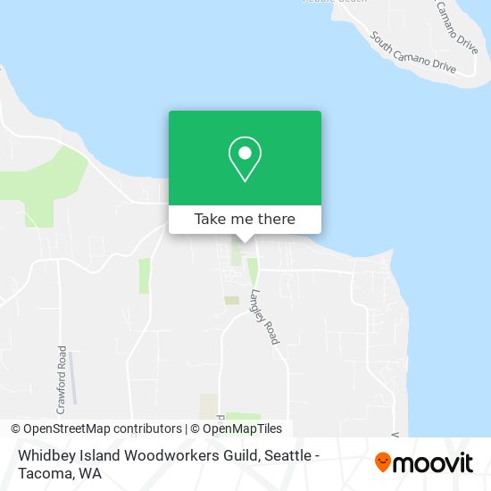 Mapa de Whidbey Island Woodworkers Guild