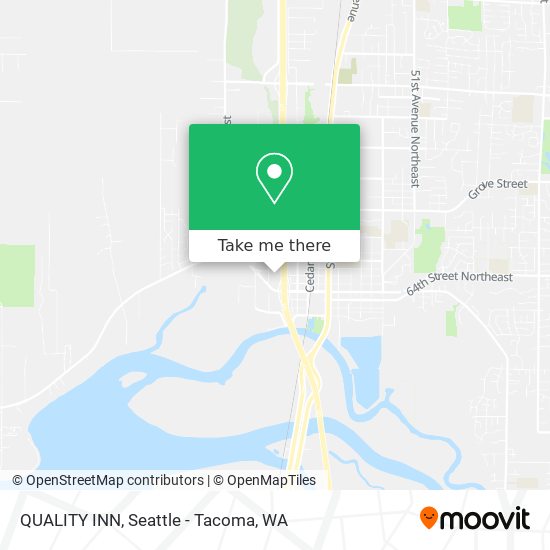 QUALITY INN map