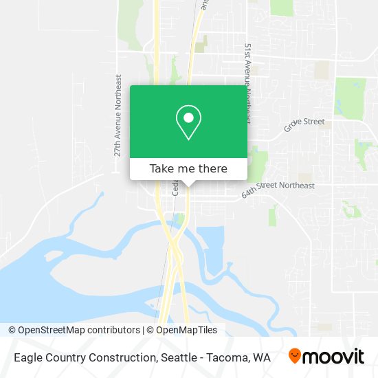 Eagle Country Construction map