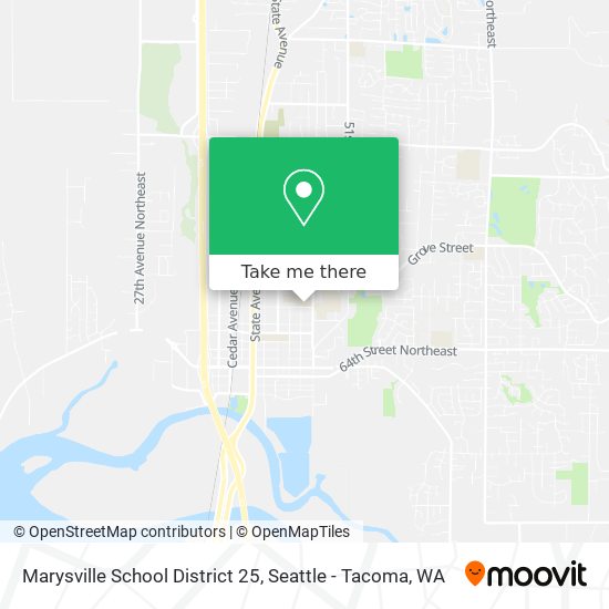 Marysville School District 25 map