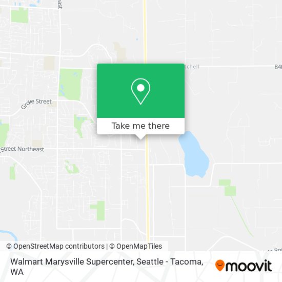 Mapa de Walmart Marysville Supercenter