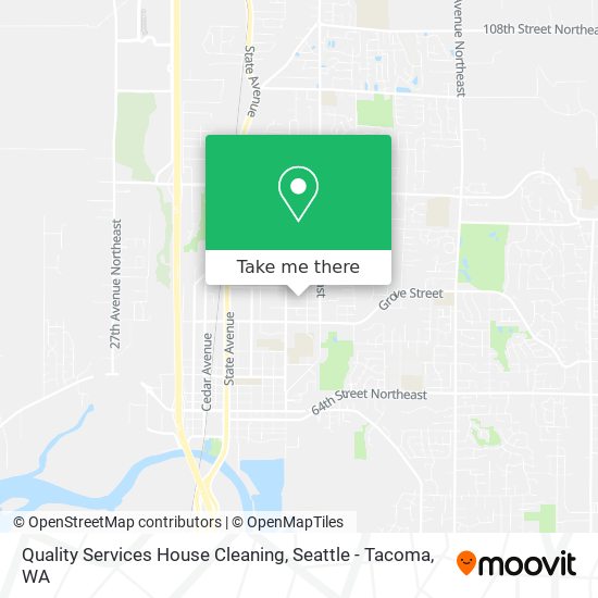 Mapa de Quality Services House Cleaning