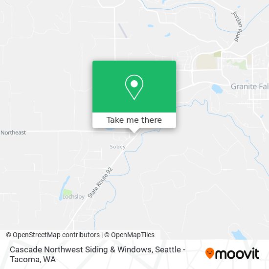 Mapa de Cascade Northwest Siding & Windows