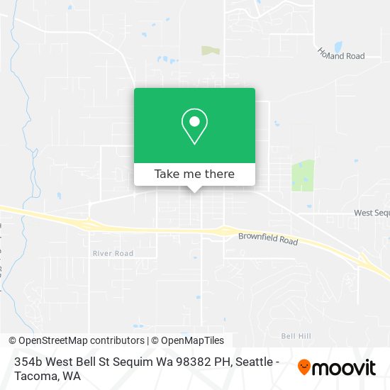 354b West Bell St Sequim Wa 98382 PH map