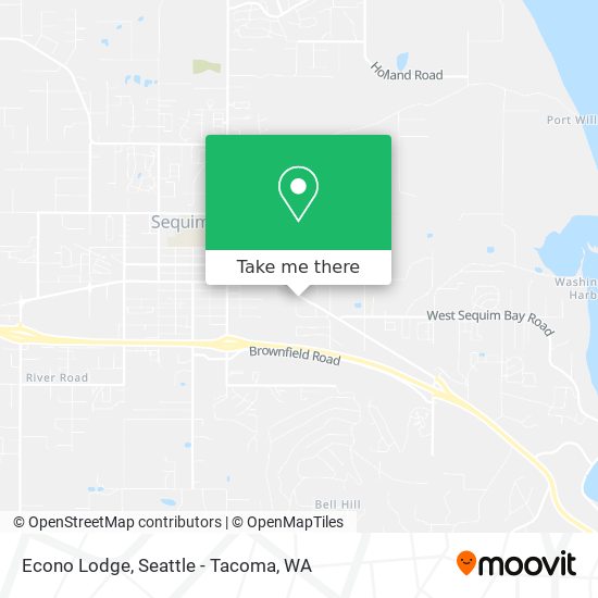 Econo Lodge map