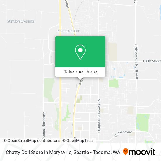 Chatty Doll Store in Marysville map