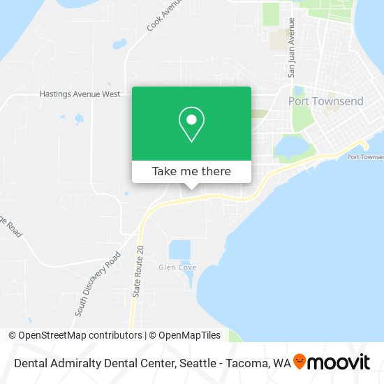 Mapa de Dental Admiralty Dental Center