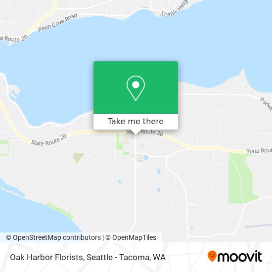 Mapa de Oak Harbor Florists