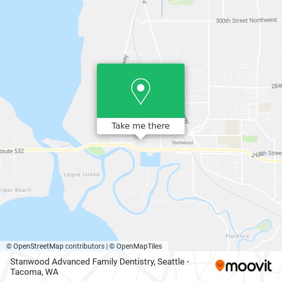 Stanwood Advanced Family Dentistry map