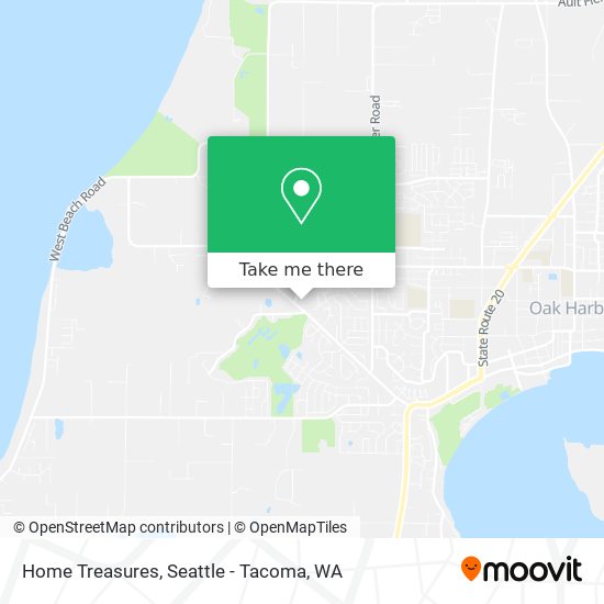 Home Treasures map