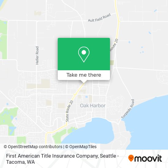 First American Title Insurance Company map