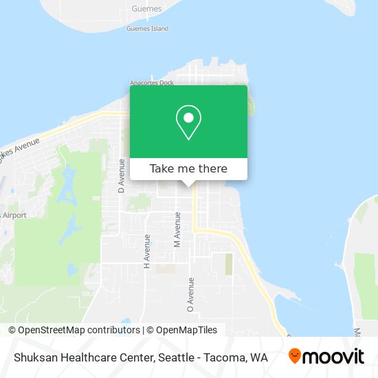 Mapa de Shuksan Healthcare Center