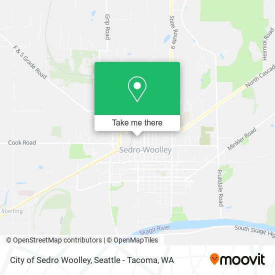 City of Sedro Woolley map