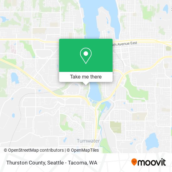 Mapa de Thurston County