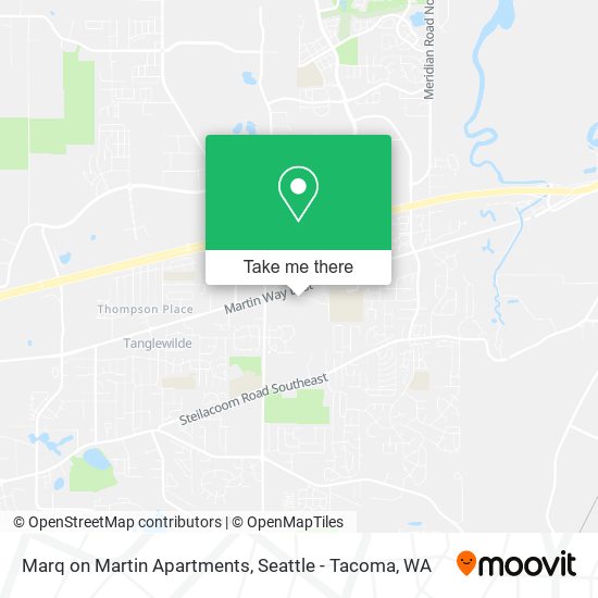 Mapa de Marq on Martin Apartments