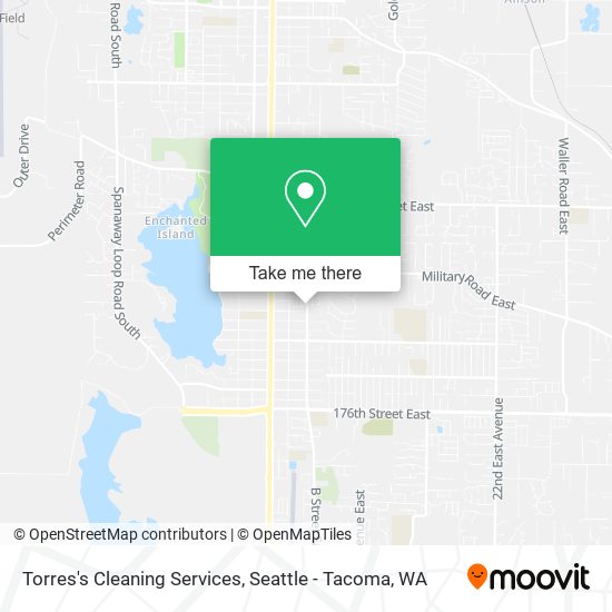 Torres's Cleaning Services map