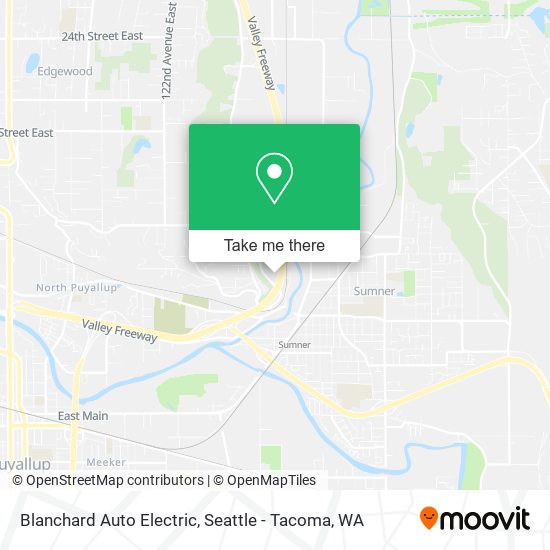 Blanchard Auto Electric map