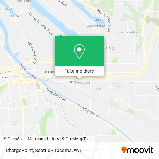 Mapa de ChargePoint