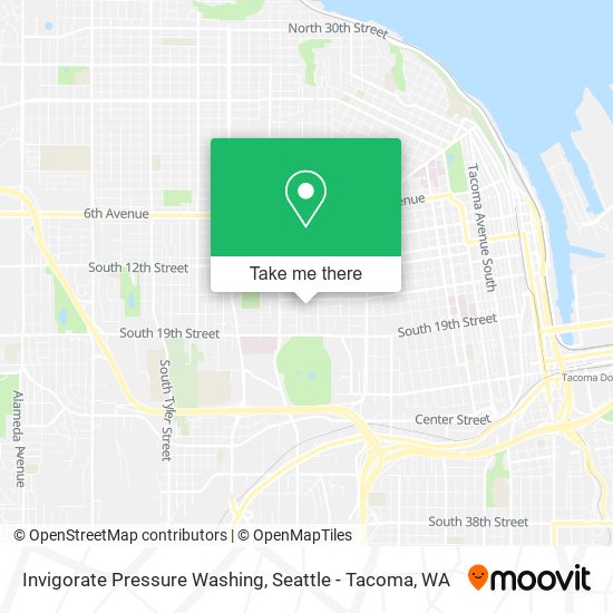 Mapa de Invigorate Pressure Washing