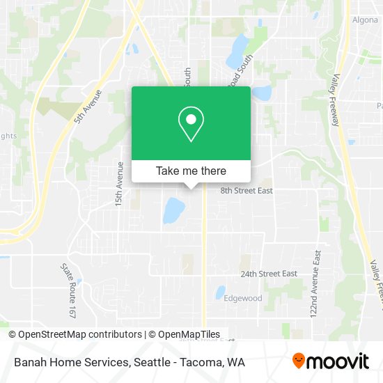 Banah Home Services map