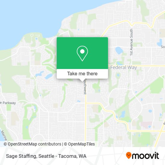 Sage Staffing map