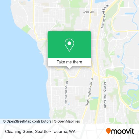 Cleaning Genie map