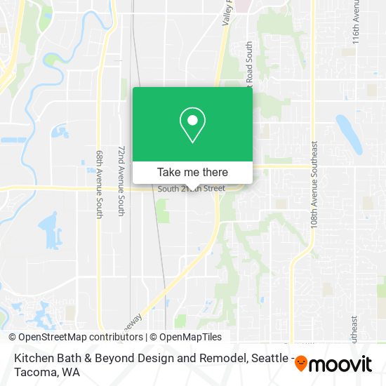 Kitchen Bath & Beyond Design and Remodel map