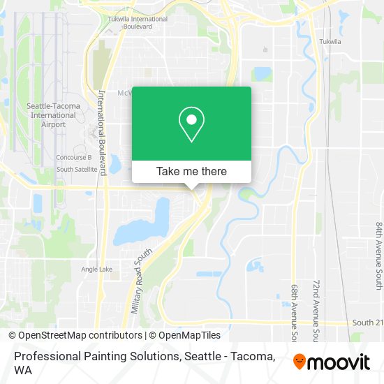 Mapa de Professional Painting Solutions