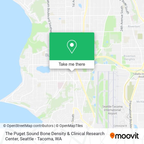 Mapa de The Puget Sound Bone Density & Clinical Research Center