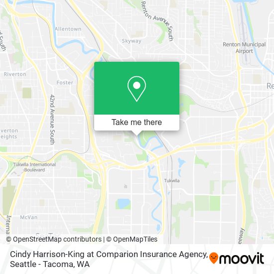 Cindy Harrison-King at Comparion Insurance Agency map